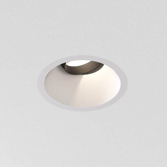 Proform NT Round Adjustable | Textured White | Lampade soffitto incasso | Astro Lighting