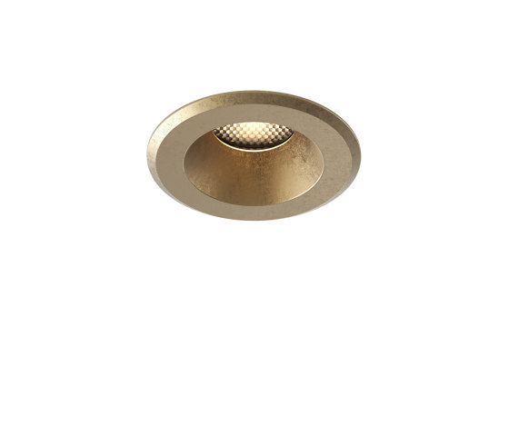Solway Round | Coastal Brass | Outdoor recessed ceiling lights | Astro Lighting