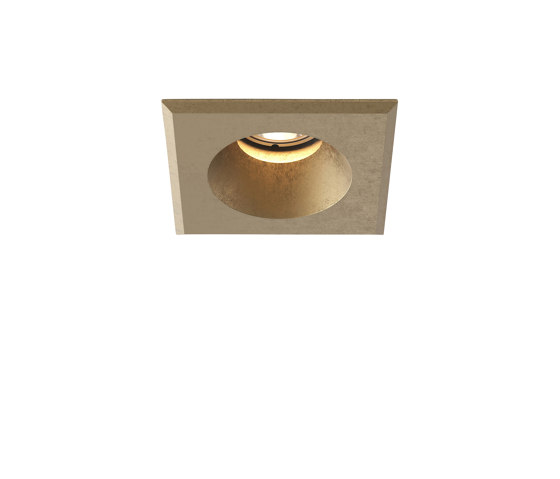 Solway Square | Coastal Brass | Outdoor recessed ceiling lights | Astro Lighting