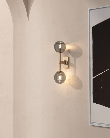 Tacoma Twin | Antique Brass | Wall lights | Astro Lighting