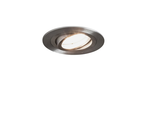 Taro Round Adjustable | Brushed Aluminium | Lampade soffitto incasso | Astro Lighting