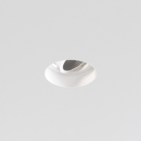 Trimless Round Adjustable | Matt White | Lampade soffitto incasso | Astro Lighting