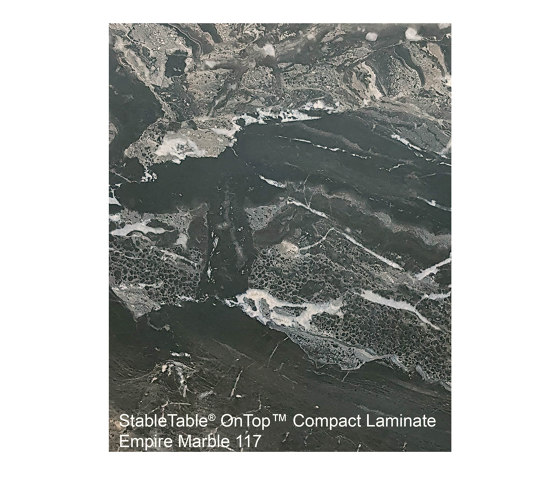 StableTable Compact Laminates | Empire Marble - 117 | Tisch-Zubehör | StableTable