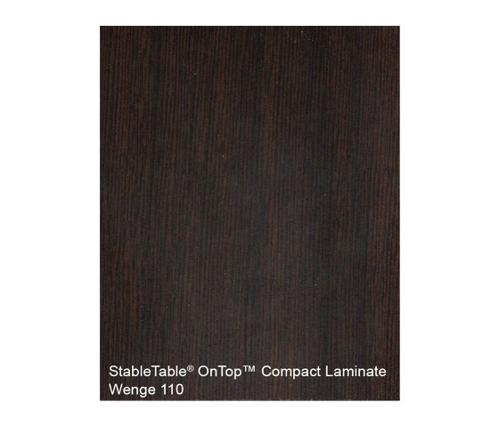 StableTable Compact Laminates | Wenge - 110 | Accesorios de mesa | StableTable