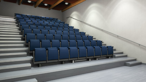Telescopic Tribune | Auditorium seating | Lamm