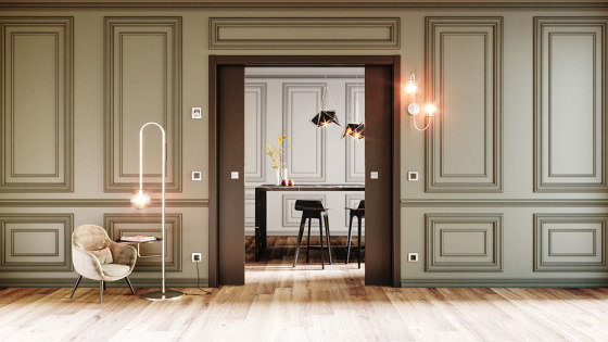 LUMINOX Deslizante clásico con tomas de luz | Puertas de interior | Ermetika