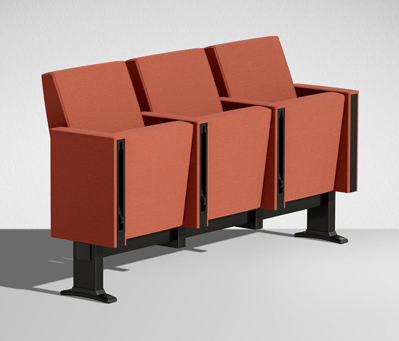 C100 with low backrest | Auditorium seating | Lamm