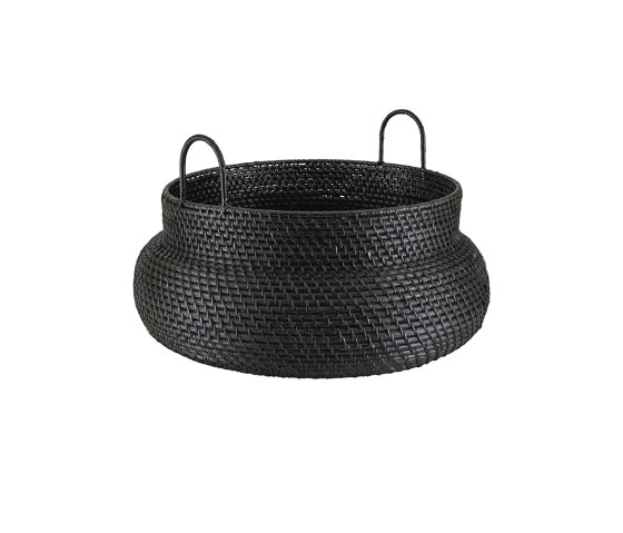 Baskets: Along | Cesta Modelo Bajo Negro | Contenedores / Cajas | Ligne Roset