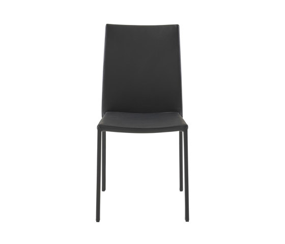 Slim Chair | Silla Piel Negra | Sillas | Ligne Roset