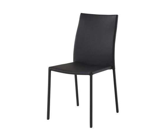 Slim Chair | Chair Black Leather | Chairs | Ligne Roset