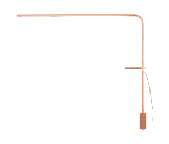 Quille | Desk Lamp Copper | Free-standing lights | Ligne Roset