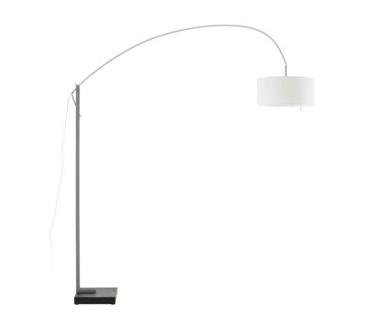 Mama | Floor Standard Lamp White Shade | Free-standing lights | Ligne Roset
