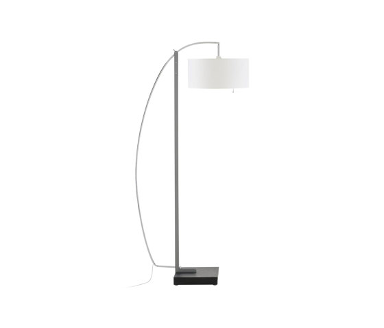 Mama | Floor Standard Lamp White Shade | Free-standing lights | Ligne Roset