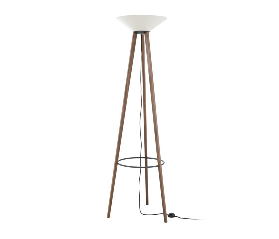 Melusine | Floor Standard Lamp White Shade | Free-standing lights | Ligne Roset