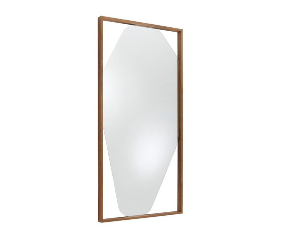 Mirror: Belize | Miroir Grand Modele Noyer | Miroirs | Ligne Roset
