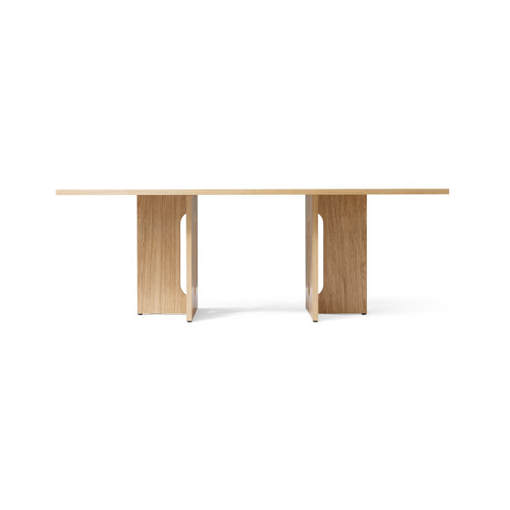 Androgyn Dining Table Rectangular 210 | Natural Oak | Esstische | Audo Copenhagen