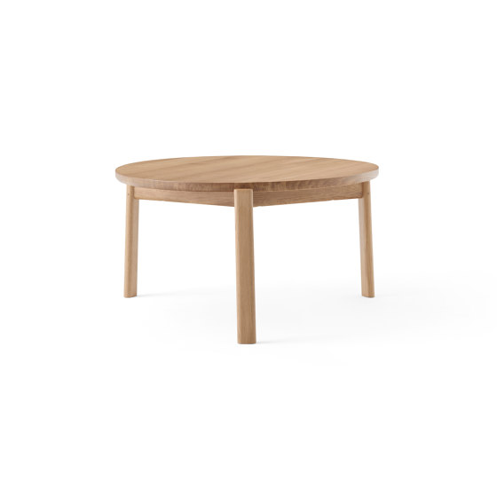 Passage Lounge Table Ø70 | Natural Oak | Tavolini bassi | Audo Copenhagen