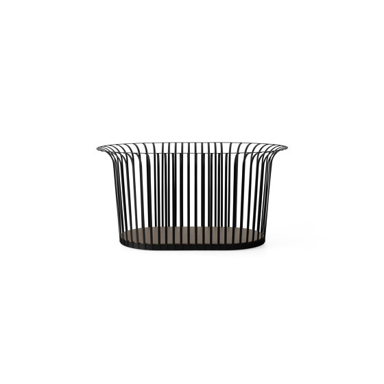 Ribbon Basket | Black | Behälter / Boxen | Audo Copenhagen