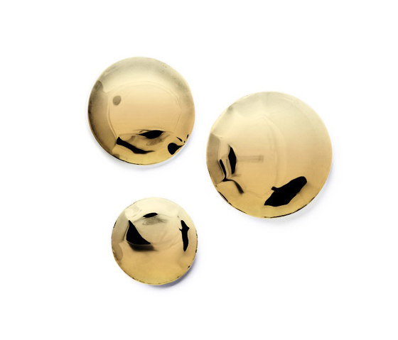 Pin Set Of 3 Heat Flamed Gold | Ganci singoli | Zieta