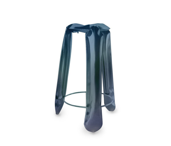 Plopp Stool Bar Heat Cosmic Blue | Bar stools | Zieta