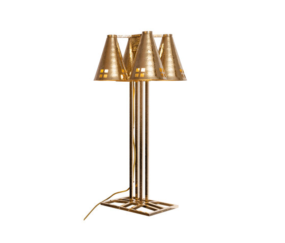Cubistic Josef Hoffmann Table Lamp from 1903 | Lámparas de sobremesa | Woka