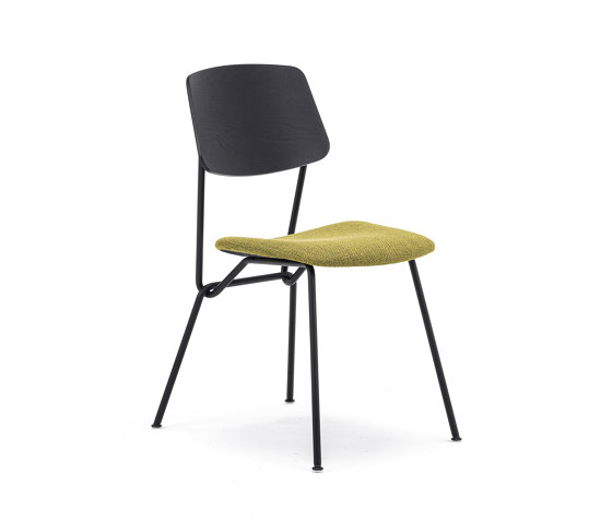Strain chair with upholstered seat | Sillas | Prostoria