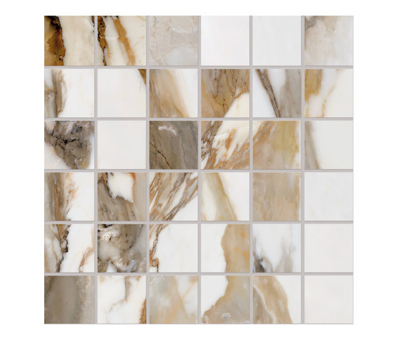 9Cento | Alba Oro Mosaico | Baldosas de cerámica | Ceramiche Keope