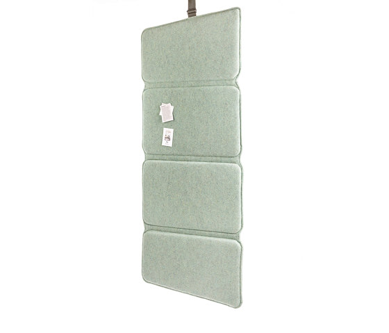 VLINDER acoustic flexscreen, wool felt green | Table accessories | StudioVIX