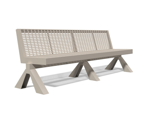 Chalidor 1400 Bench without armrests 2400 | Benches | BENKERT-BAENKE