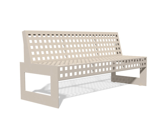 Chalidor 300 Bench without armrests 1840 | Panche | BENKERT-BAENKE