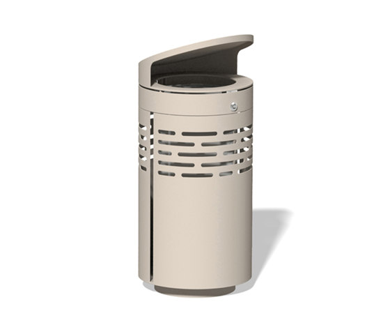 Abfallbehälter 1210 mit Überdachung | Abfallbehälter / Papierkörbe | BENKERT-BAENKE