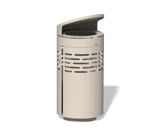 Litter bin 1210 with roof top | Waste baskets | BENKERT-BAENKE