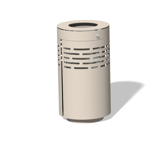 Abfallbehälter 1210 mit und ohne Ascher | Abfallbehälter / Papierkörbe | BENKERT-BAENKE