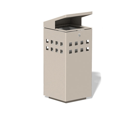 Abfallbehälter 1310 mit Überdachung | Abfallbehälter / Papierkörbe | BENKERT-BAENKE