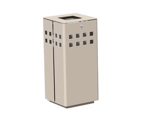 Abfallbehälter 1320 mit und ohne Ascher | Abfallbehälter / Papierkörbe | BENKERT-BAENKE