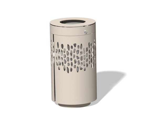 Litter bin 1410 with and without ashtray | Poubelle / Corbeille à papier | BENKERT-BAENKE