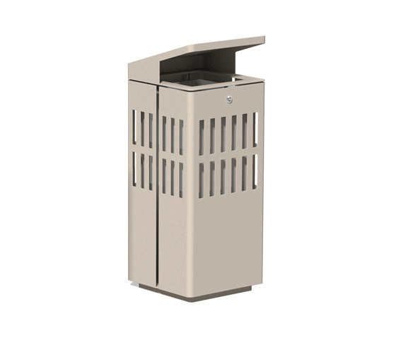 Abfallbehälter 1520 mit Überdachung | Abfallbehälter / Papierkörbe | BENKERT-BAENKE