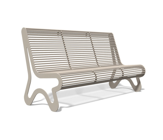 Siardo 10 R Bench without armrests1800 | Benches | BENKERT-BAENKE