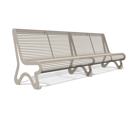 Siardo 10 R Bench without armrests 3000 | Benches | BENKERT-BAENKE
