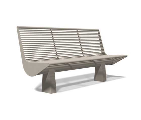 Siardo 60 R Bench without armrests 1800 | Bancos | BENKERT-BAENKE