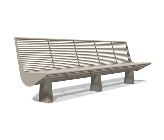 Siardo 60 R Bench without armrests 3000 | Panche | BENKERT-BAENKE