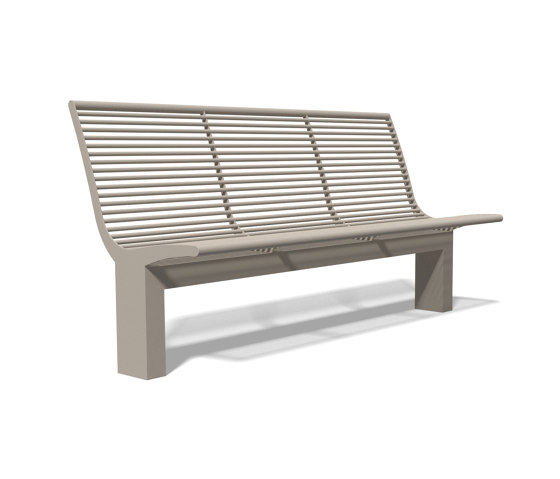 Siardo 70 R Bench without armrests 1800 | Panche | BENKERT-BAENKE