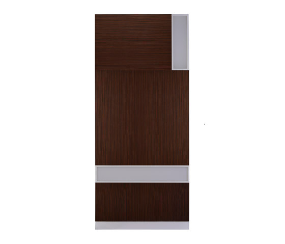 Bisa Panel Walnut (With White Led Lighting Element) | Planchas de madera | Mikodam