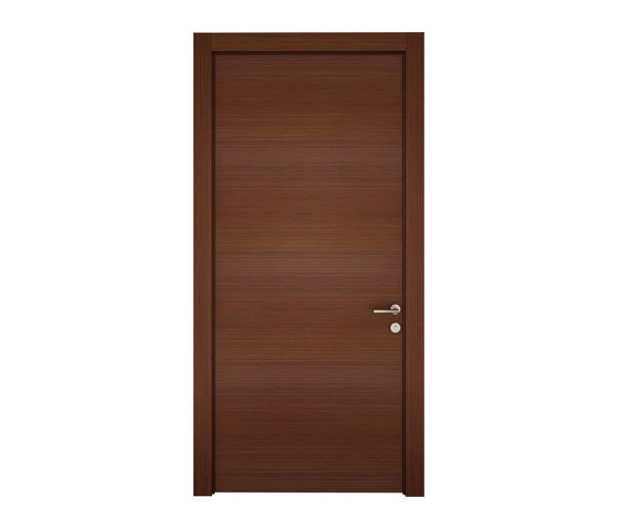 Como Door With One Natural Wood Veneer (Walnut, Teak, Oak, Whitened Oak), Lacquer (Anthracite, Grey, White) Color Options | Puertas de las casas | Mikodam