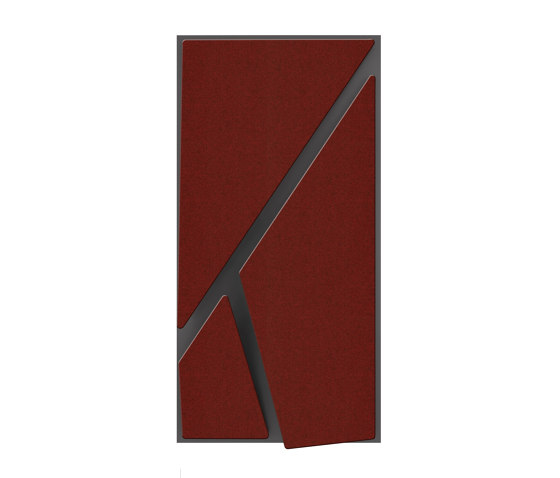 Deta Panel Grey Lacquer Matte & Fabric | Acoustic ceiling systems | Mikodam