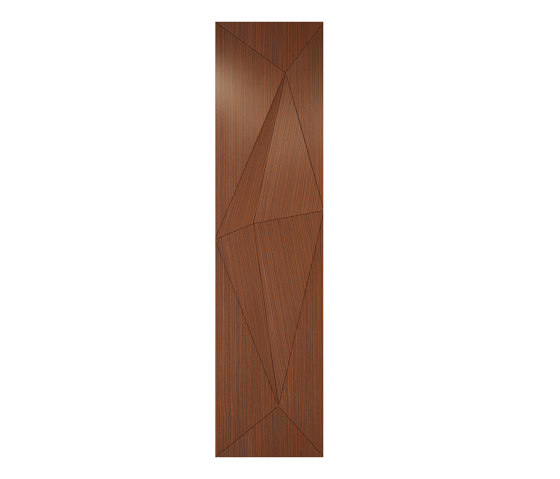 Geta Panel-A Walnut With Mix Perforation | Holz Platten | Mikodam