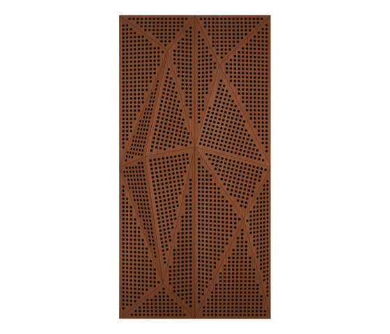 Geta Panel-B Walnut With Large Perforation | Wood panels | Mikodam