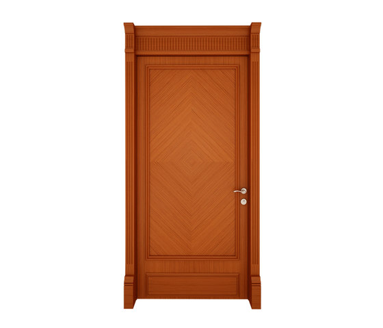 Kosa Door With One Of Natural Wood Veneer (Walnut, Teak, Oak, Whitened Oak), Lacquer | Haustüren | Mikodam