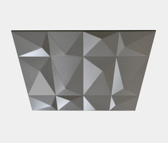 Pira Panel A Grey Lacquer Matte | Akustikdecken | Mikodam