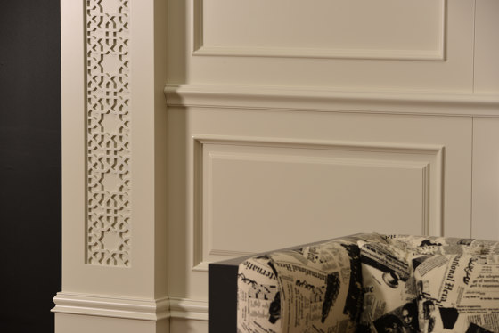 Zaga Column Mix Lacquer White Matte | Sound absorbing wall systems | Mikodam